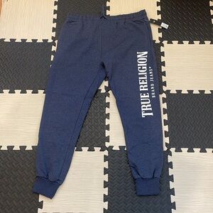 Men’s True Religion size large Navy Blue sweatpants